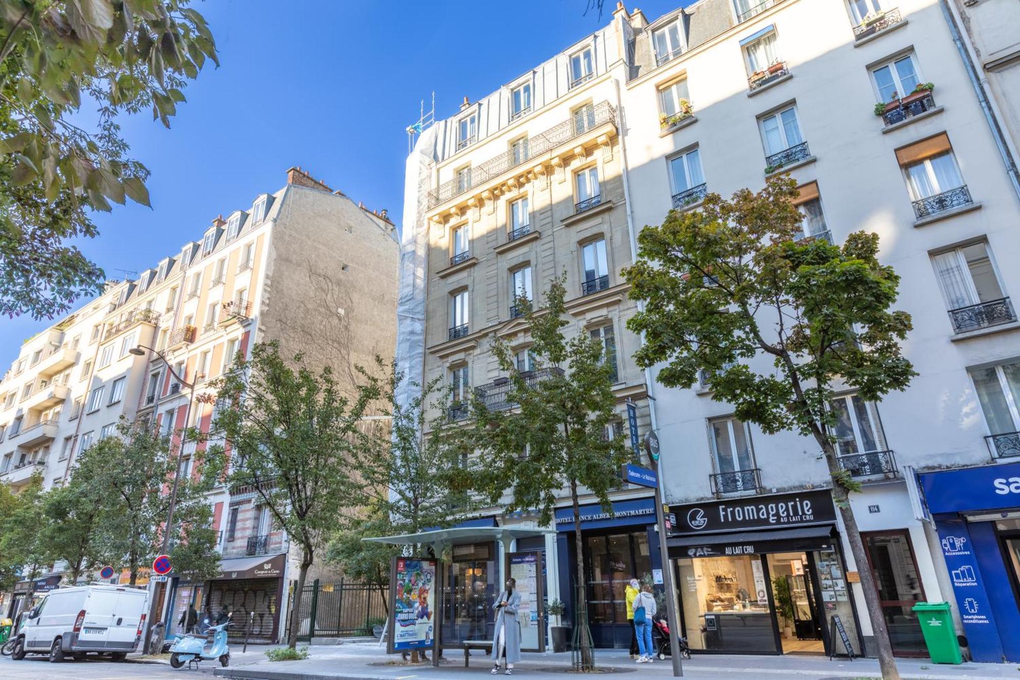 Hotel Prince Albert Montmartre à Paris Extérieur photo